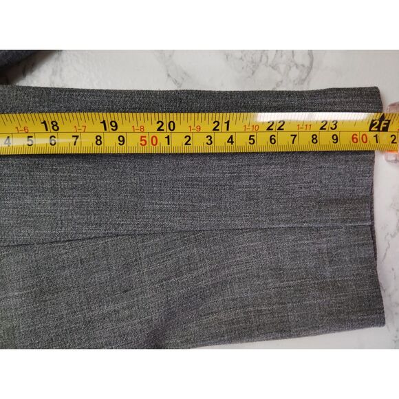 Rampage Gray  Lightly Padded Fitted Shoulder Women's Workwear Blazer Size 7 - Picture 9 of 13